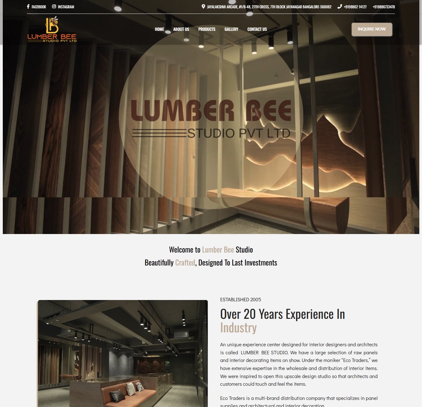 Home lumberbee
